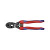 Csapszegvágó 64HRC max.d5,2mm karcsú kompakt piros-kék 200mm-hossz CoBolt KNIPEX - 7122200SB