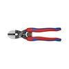 Csapszegvágó 64HRC max.d5,2mm karcsú kompakt piros-kék 200mm-hossz CoBolt KNIPEX - 7122200SB