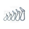 Karabiner rugós acél 6mm 62.3mm-ho 80kgtörési terhelés TRACON - RKARA6