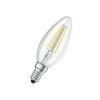 LED lámpa B35 gyertya filament 4W- 40W E14 470lm 827 220-240V AC 10000h 300° LVCLB40 LEDVANCE - 4058075438637