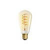 LED lámpa ST64 edison arany filament 5W- 26W E27 270lm 818 220-240V AC XLED ST64 5W-SW KANLUX - 29643