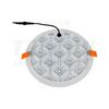 LED mélysugárzó lámpatest védett süllyesztett 1x 10W 220-240V AC 800lm 2700K IP66 TRACON - LED-DLIP-10NW