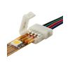 LED szalag csatlakozó 4P 12VAC/DC csatl 16x14x5mm/vezeték  CONNECTOR RGB 10-CP KANLUX - 19036