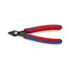 Elektronikai oldalcsípő fogó 62HRC max.d1,2/0,6mm nyitórugós piros-kék normál Super Knips KNIPEX - 7881125