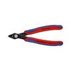 Elektronikai oldalcsípő fogó 62HRC max.d1,2/0,6mm nyitórugós piros-kék normál Super Knips KNIPEX - 7881125