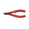 Elektronikai oldalcsípő fogó 64HRC max.d1,32/0,9/0,4mm piros normál 125mm KNIPEX - 7522125