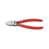 Oldalcsípő fogó műanyaghoz piros szigetelés normál 160mm KNIPEX - 7201160