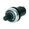 Vezérlési potenciométer 0.5W 22mm-átmérő csavaros-csatlakozás IP66 M22-R1K EATON - 229489